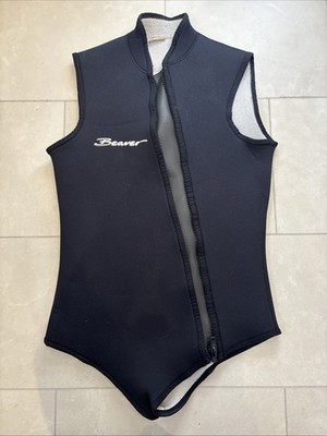 Beaver Sports Neopren Zipped Neoprenanzug Weste Herren Gr. L schwarz gebraucht