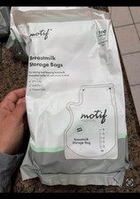 Motif Medical 6oz Breast Milk Storage Bags - Single Use 100 count 
