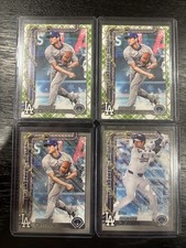 2025 Topps - Shohei Ohtani #H1 Holiday Silver Glitter #H200. 4 Card Lot. 2 Base