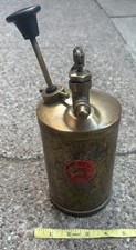 vintage mid-20th century Monitor brass plant spray pump.