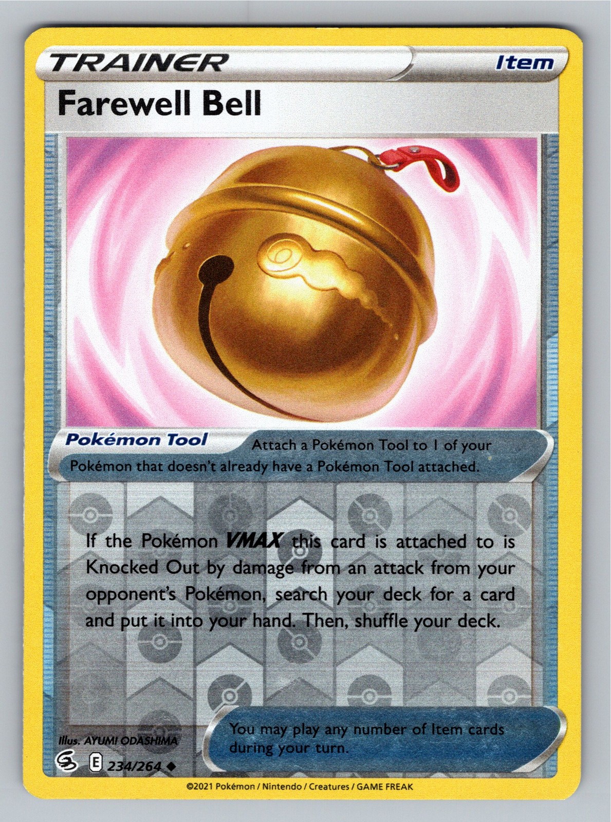 Pokemon Fusion Strike #234/264 Farewell Bell