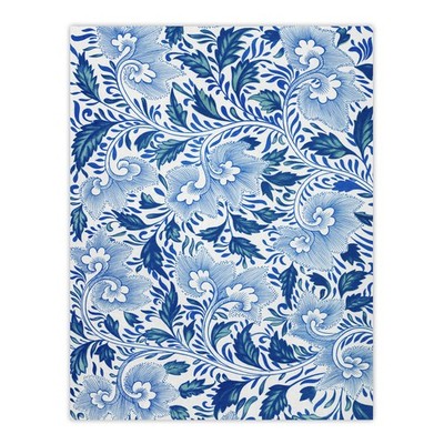 Owen Jones eleganter Wandkunstdruck mit dekorativem Blumenmuster