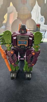Hasbro Vintage Transformers G1 1987 SCORPONOK body with 3D Head and Original Gun
