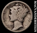 1926 Silver Mercury Dime-Scarce Better Date No Reserve #G7497