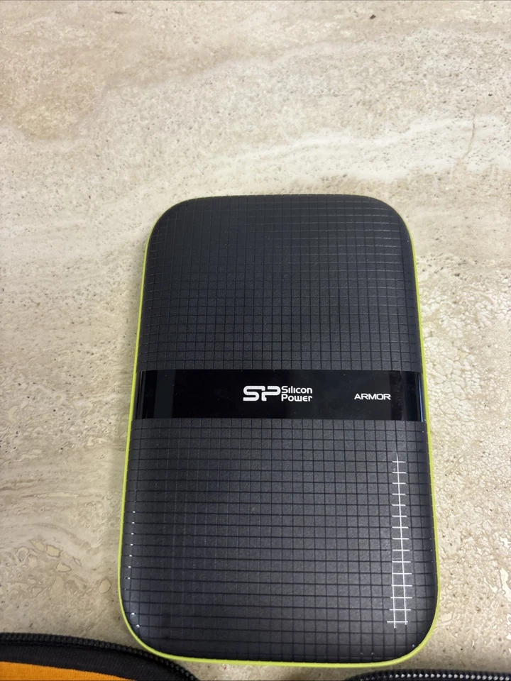 Silicon Power 1TB Black Rugged Portable External Hard Drive Armor A60 Waterproof - Image 2 of 4