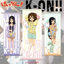 k-on Hirasawa Yui Kotobuki Tsumugi Anime Scroll Wall Home Decor Poster Wall Art 