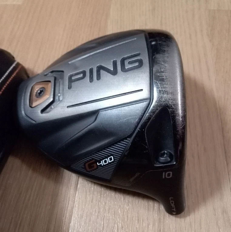 Ping G400 LST 10° Driver Head w/Head Cover RH Golf Club Used Japan F/S - Image 4 of 4