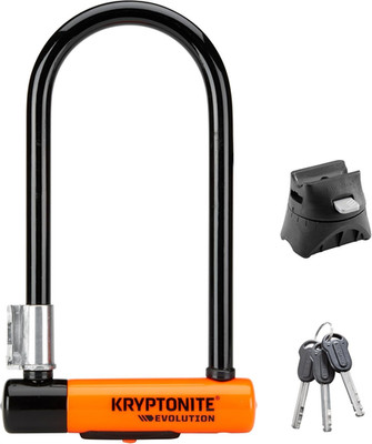Kryptonite Evolution Standard Bügelschloss, Aus Gehärtetem Stahl Mit Vinylbeschi