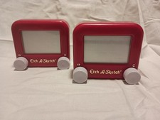 Set Of 2 Mini Pocket Etch A Sketch Toys