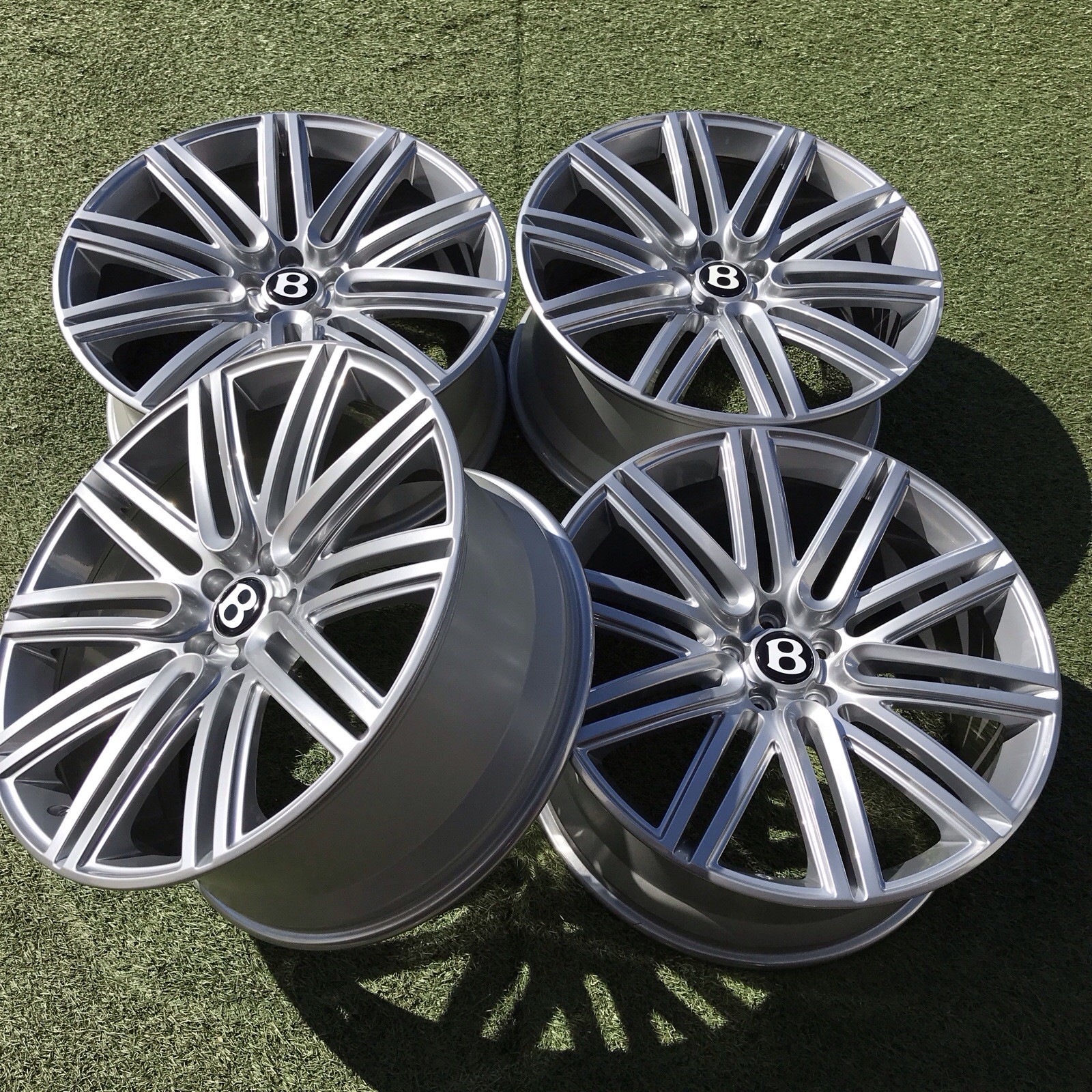 21 BENTLEY CONTINENTAL RIMS OEM FORGED 3W0601025DN GT  FACTORY WHEELS GTC SPEED