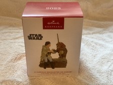 New 2023 Hallmark Keepsake Ornament Star Wars A CURIOUS ENCOUNTER ON ENDOR
