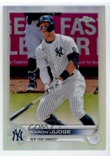 2022 Topps Chrome Refractor Aaron Judge #99 1wb7
