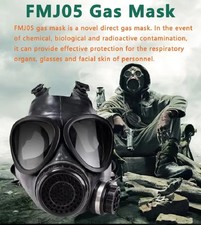 Gummikopf Vollgesichtsmaske Atemschutzmaske Gasmaske groß Sichtfeld