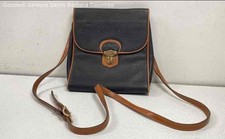 Vintage Dooney  Bourke All-Weather Leather Plaza Little Lock Crossbody Bag
