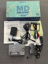 Sony MZ-R3 MiniDisc Recorder Walkman Portable Mini Disc Player With Box