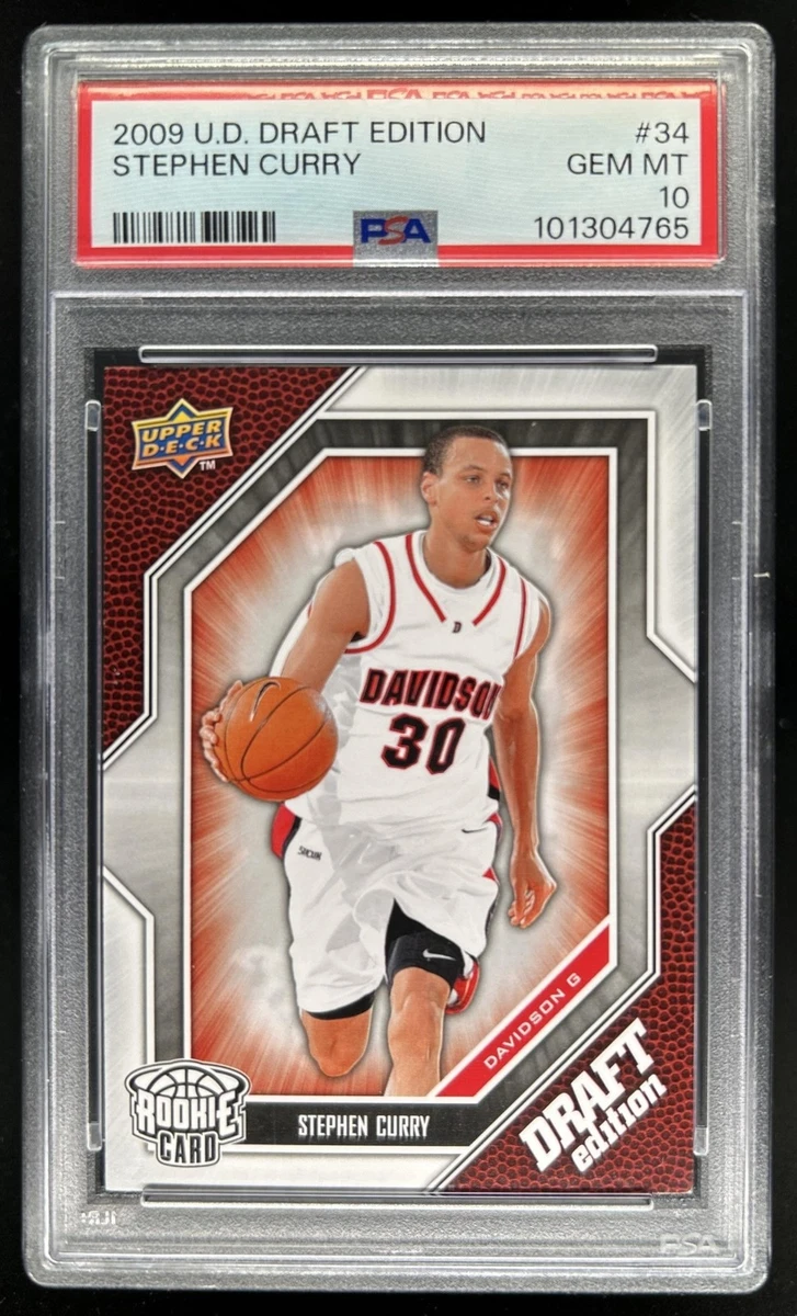 Stephen Curry Basketball Grade 10 Rookie Sports Trading Cards