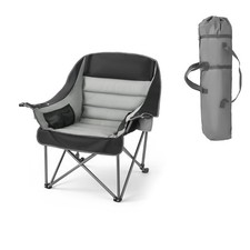 Uimoso Oversized Folding Camping Chair 450lbs with Padded Seat and Cup Holders