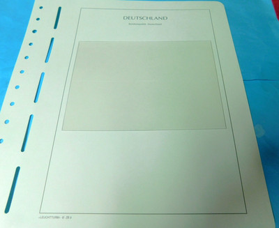 10 leuchtturm Blankoblätter 1 Tasche ZB9