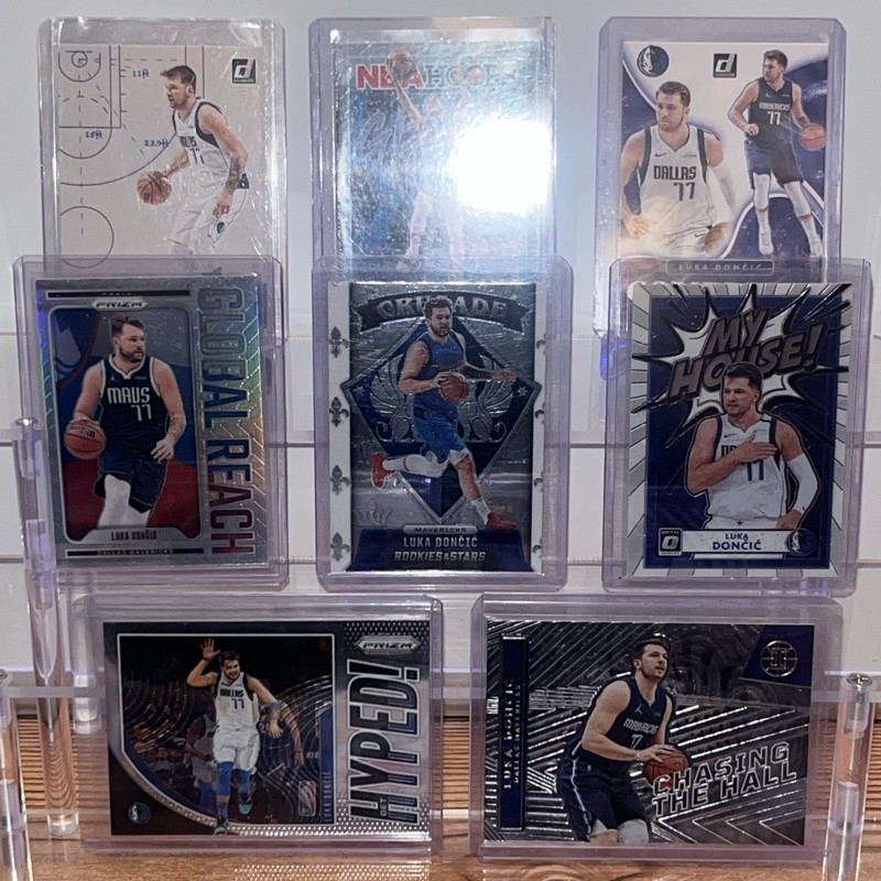 Luka Doncic Basketball Card Lot (8)
