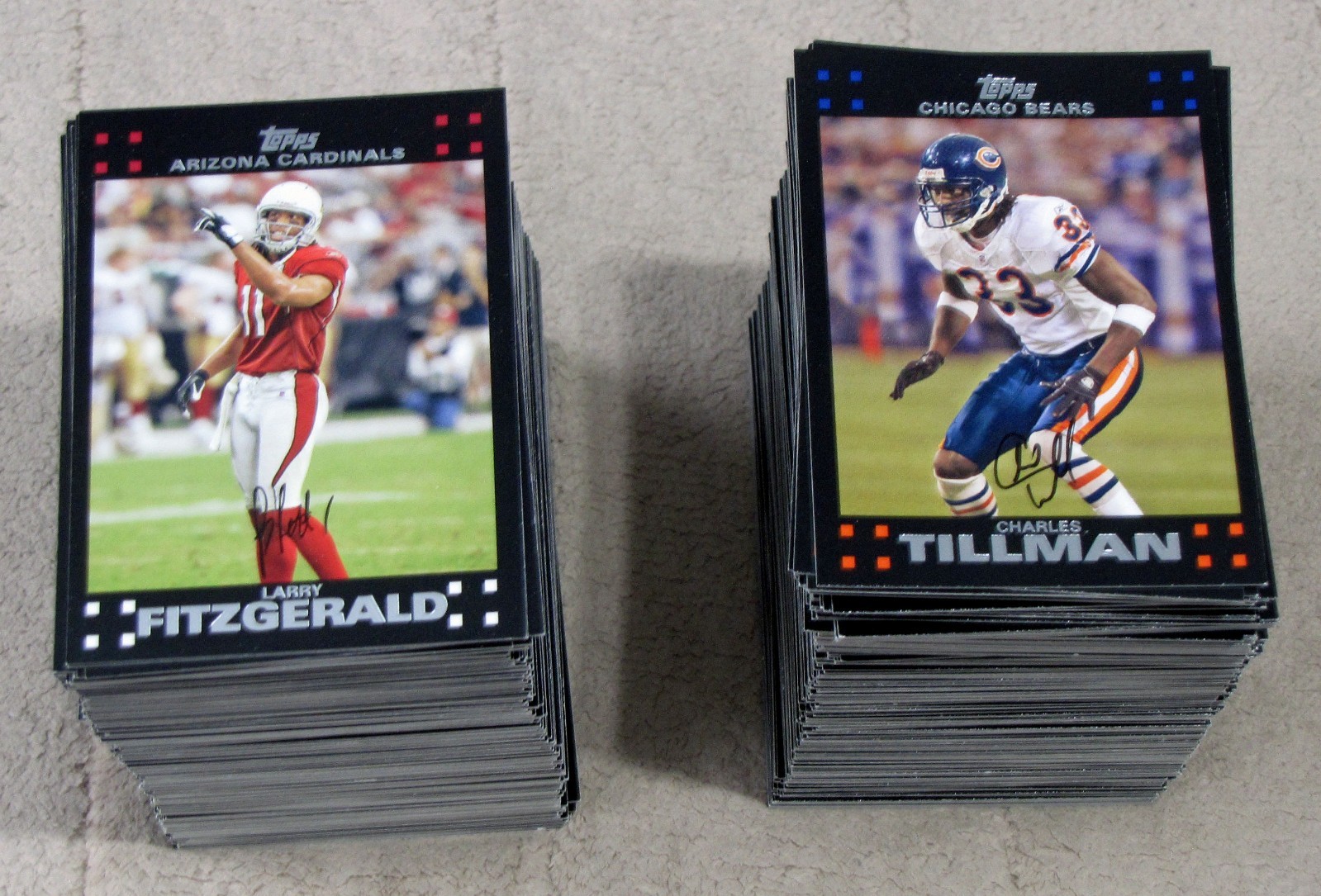2007 Topps Football Cards (1 - 250) (Pick Choose Complete)