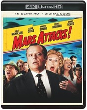 Mars Attacks! [New 4K UHD Blu-ray] Digital Copy