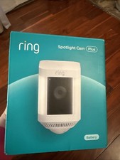 Ring - Spotlight Cam Plus Outdoor/Indoor Wire...