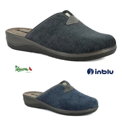 OFFERTA INBLU ciabatte pantofole donna solettaSOFT basse invernali OD 06