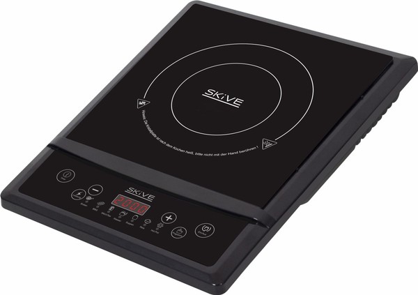Induktions-Kochplatte 2000W Einzelkochplatte Kochfeld Camping-image