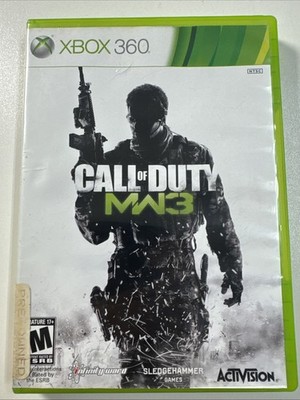 Call of Duty Modern Warfare 3 Complete w/ Manual - Xbox 360- Activision