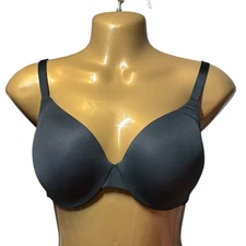 SKIMS Smoothing Intimates Onyx Full Coverage Lightly Lined Bra Style Size 34B