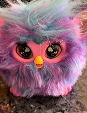 Furby Purple Plush Tie Dye Interactive 2023 Glowing Ears Tested And Working