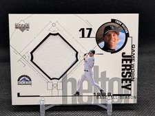 Todd Helton Cards, Rookie Card and Autographed Memorabilia Guide 12