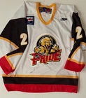 04/05 PEE DEE PRIDE ECHL GAME WORN HOCKEY JERSEY #24 MAGLIONE GREAT WEAR MEIGRAY
