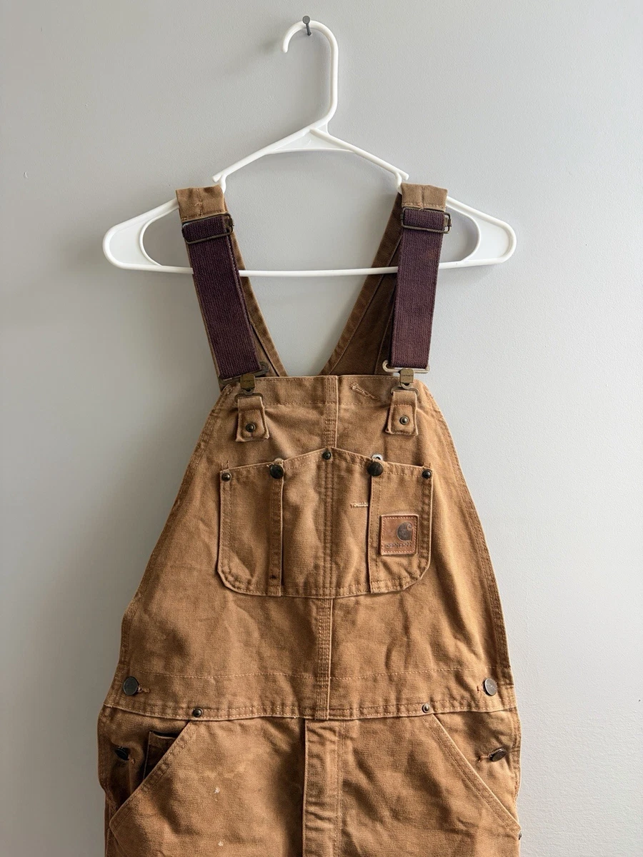 Carhartt ブラウン オーバーオール Carhartt Brown Jeans for Men for sale | eBay