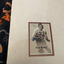 Doak Walker   Detroit Lions  2000 Fleer Greats of the Game Card