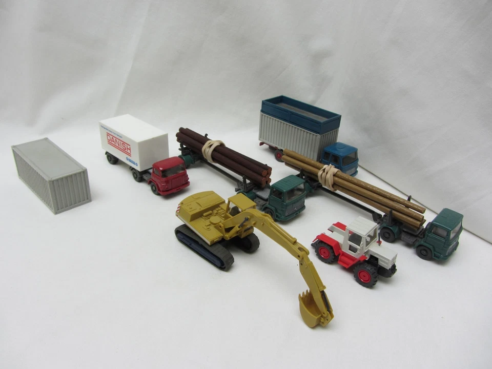 Wiking HO Scale MAN Unimog Mercedes Trucks Tractors U Pick - Image 2 of 3
