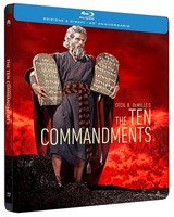 2 Blu-Ray Die Zehn Gebote Steelbook Mit Charlton Heston Neu Versiegelt
