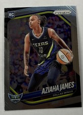 2025 Panini Aziaha James #83 Dallas Wings Basketball Card NM Or Better