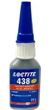 Image of Loctite 438 Black Toughened Instant Adhesive 20g