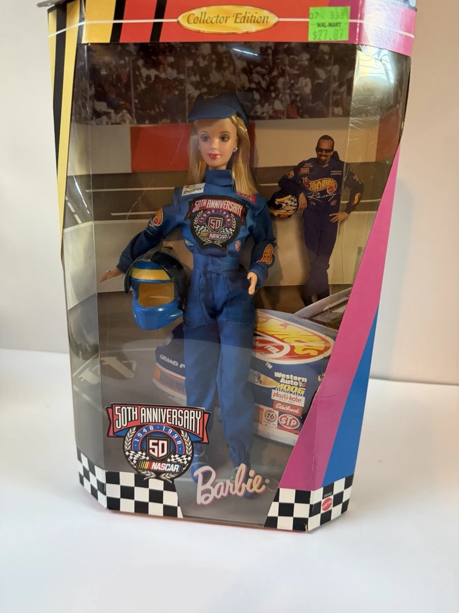 Original (Unopened) NASCAR Barbie Dolls & Doll Playsets without