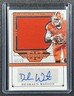 DESHAUN WATSON 2019 NATIONAL TREASURES COLLEGIATE #7 SILHOUETTES JERSEY AUTO /25