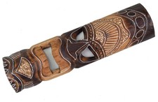 Maschera da parete tribale Tik 50 cm maschere Tiki Bar stile Hawaii Aloha maschera da parete
