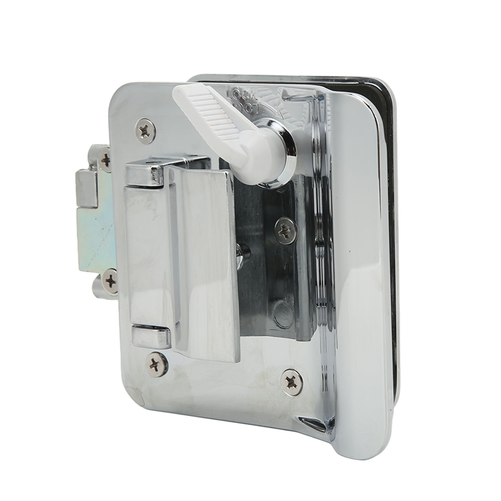 RV Entrance Door Lock Safety Latch Lock Built In Deadbolt Aluminum Alloy For DTS