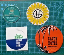 Lot 4 Madeira Island ( FUNCHAL: HOTEL  Luggage Label