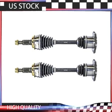 CV Axle Shaft 2pcs SurTrack Front Pair fits K1500 K2500 Tahoe Yukon Escalade 4X4