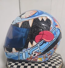 ICON Airform™ Helmet - 9 Lives - Blue - XL 0101-17387