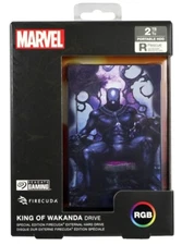 Seagate Firecuda Black Panther King Of Wakanda PlayStation xBox Game Drive 2TB