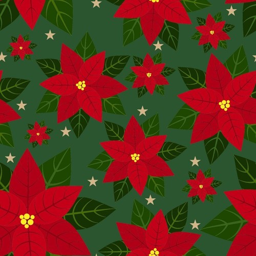 Weihnachtsstern/Quilt-Set/Vorschnitt/Fertig zum Nähen!! - Bild 2 von 2