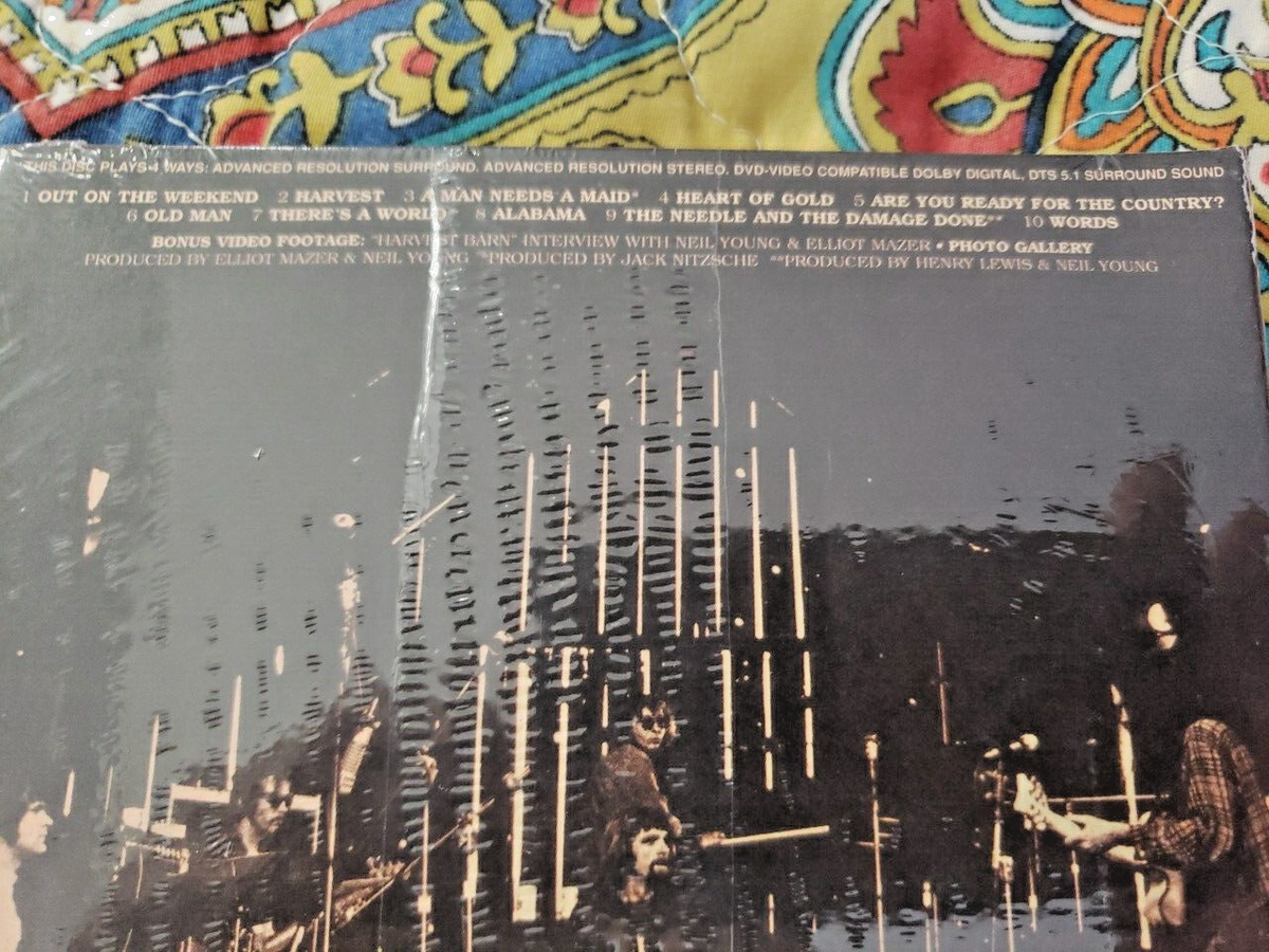 dts Surround！DVD-AUDIO！ニール・ヤング/HARVEST Neil Young - Harvest - DVD-Audio 30th Anniversary Audiophile