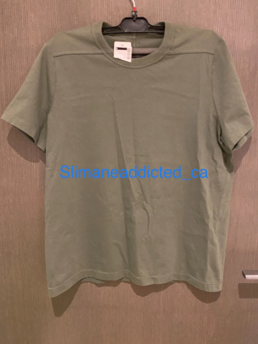 RICK OWENS SS23 EDFU Short Level T Tee Moss size M Tee RO Ramones pants pods